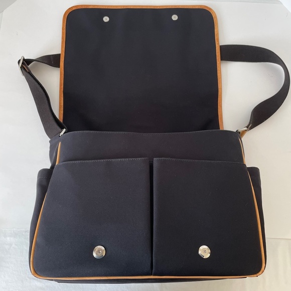 Coach Vintage Transatlantic Messenger Laptop Diaper Bag Unisex Black - Picture 7 of 16